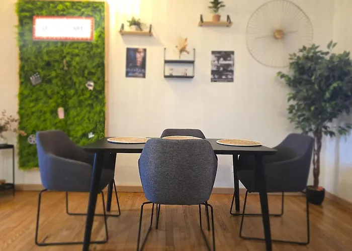 Apartamento Le 7E Art * Home Cinema * Centre-Ville * Netflix Le Mans